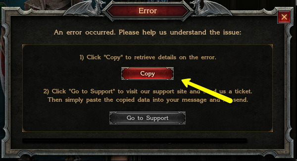 Please help. Everytime I open the game, I get a message that there