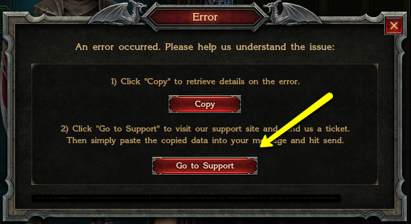 ERROR: Your order could not be submitted. – Columbia Support